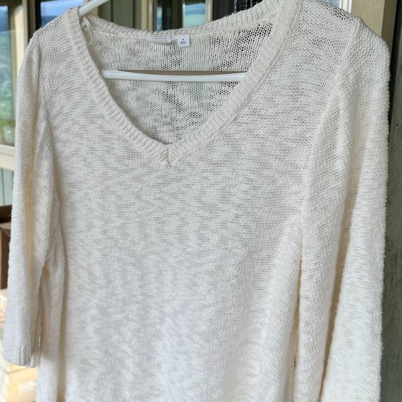 🌸4/$30🌸  Gap V Neck Popover Sweater - Picture 5 of 13